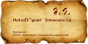 Hutvágner Innocencia névjegykártya